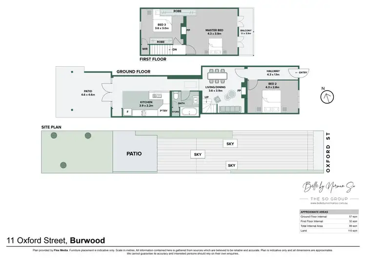Floorplan of Homely house listing, 11 Oxford Street, Burwood NSW 2134