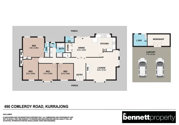 Floorplan of Homely house listing, 490 Comleroy Road, Kurrajong NSW 2758