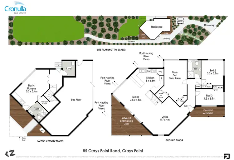 Floorplan of Homely house listing, 85 Grays Point Road, Grays Point NSW 2232
