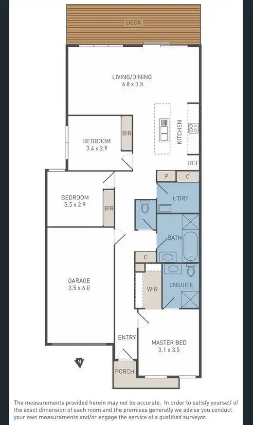 Floorplan of Homely house listing, 21 Mantello Drive, Werribee VIC 3030