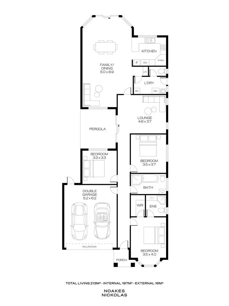 Floorplan of Homely house listing, 11 Victor Avenue, Glengowrie SA 5044