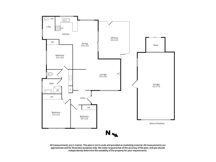 Floorplan of Homely house listing, 29 Chenies Street, Reservoir VIC 3073