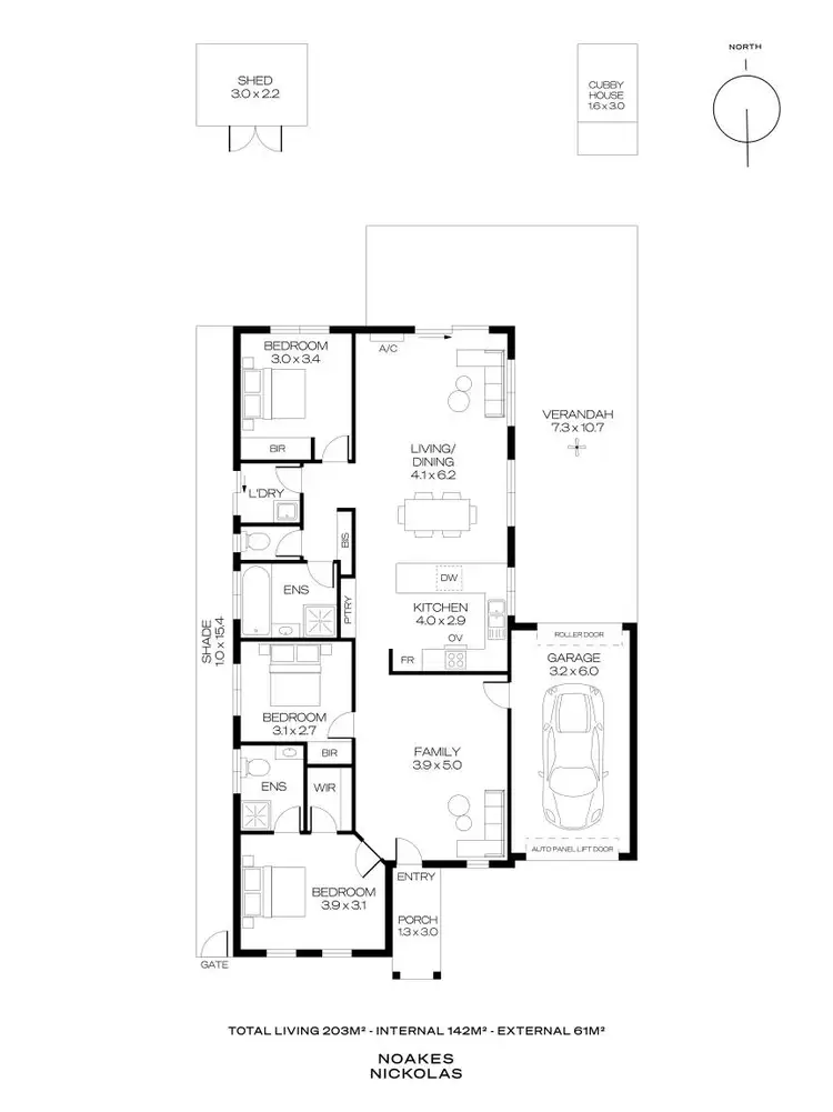 Floorplan of Homely house listing, 6 Heathpool Street, Burton SA 5110