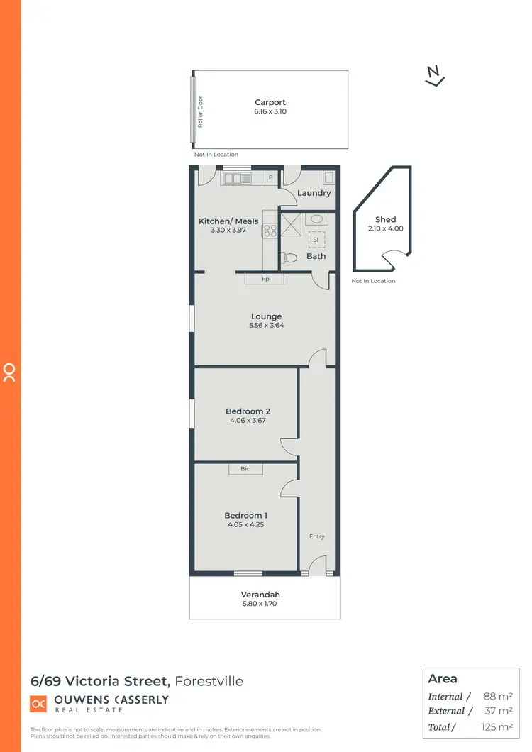 Floorplan of Homely house listing, 6/69 Victoria Street, Forestville SA 5035