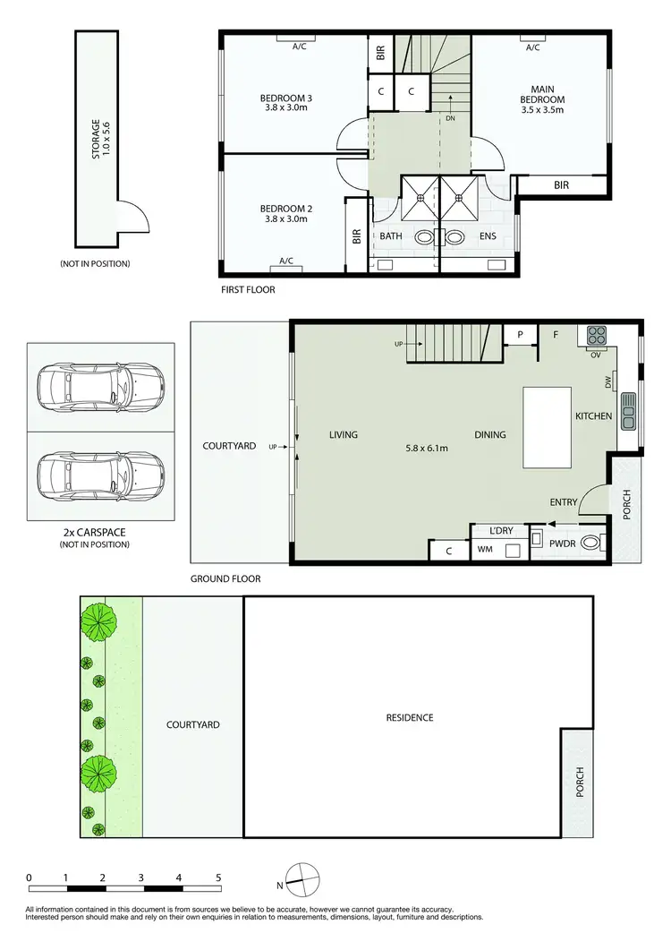 Floorplan of Homely townhouse listing, 4/38 Frederick Street, Doncaster VIC 3108