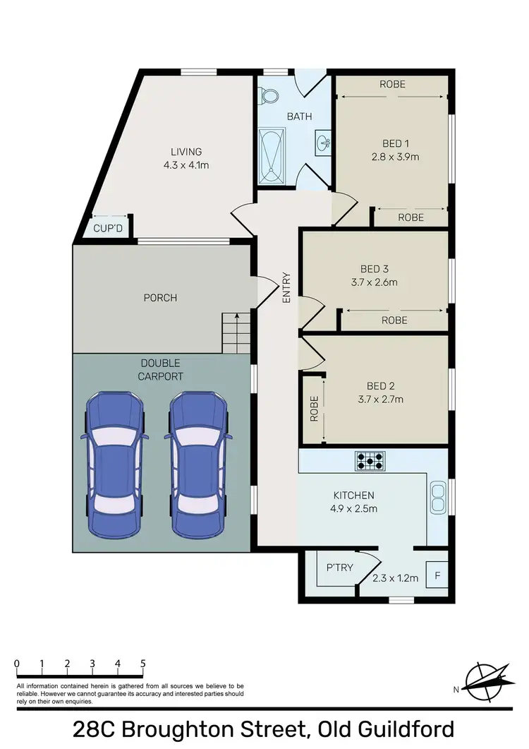 Floorplan of Homely house listing, 28c Broughton Street, Guildford NSW 2161