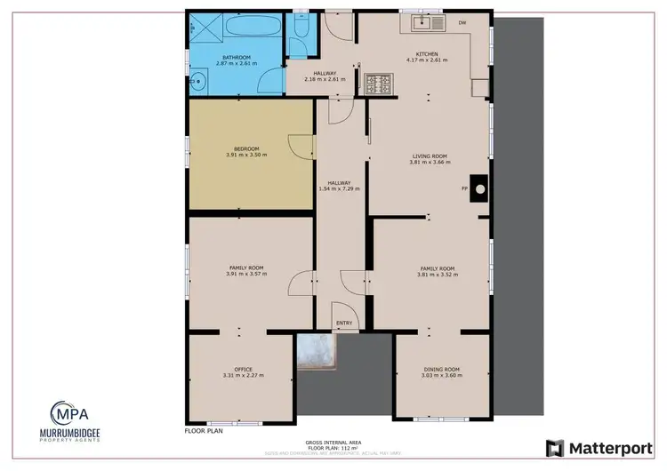 Floorplan of Homely house listing, 12 Naradhun Street, Whitton NSW 2705