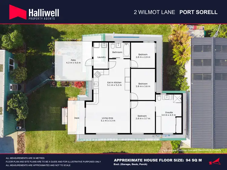 Floorplan of Homely house listing, 2 Wilmot Lane, Port Sorell TAS 7307