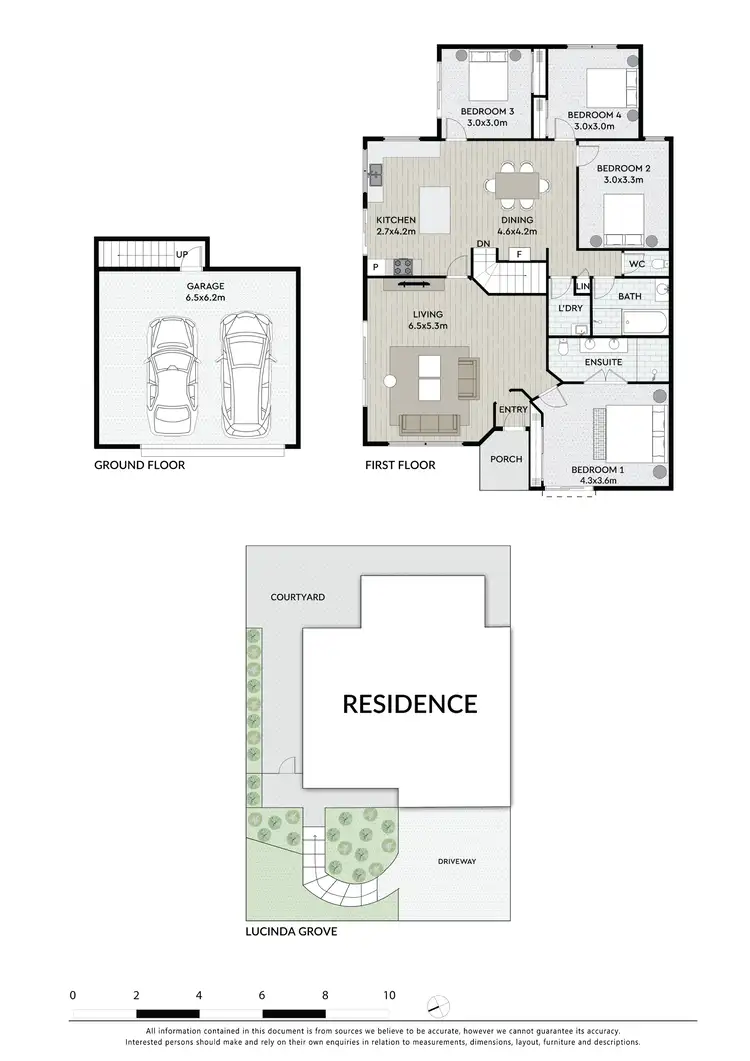 Floorplan of Homely house listing, 14 Lucinda Grove, Winston Hills NSW 2153