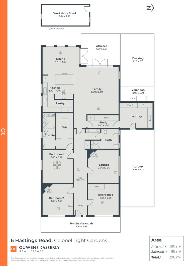 Floorplan of Homely house listing, 6 Hastings Road, Colonel Light Gardens SA 5041