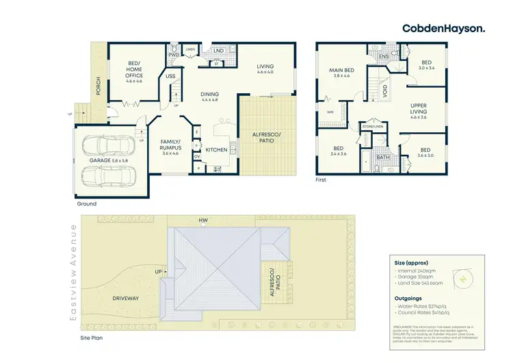 Floorplan of Homely house listing, 93 Eastview Avenue, North Ryde NSW 2113