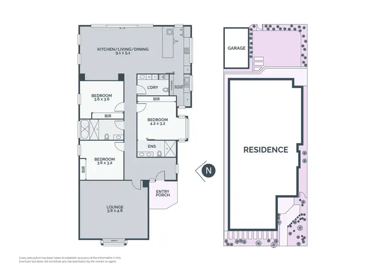 Floorplan of Homely house listing, 26 Ethel Street, Thornbury VIC 3071