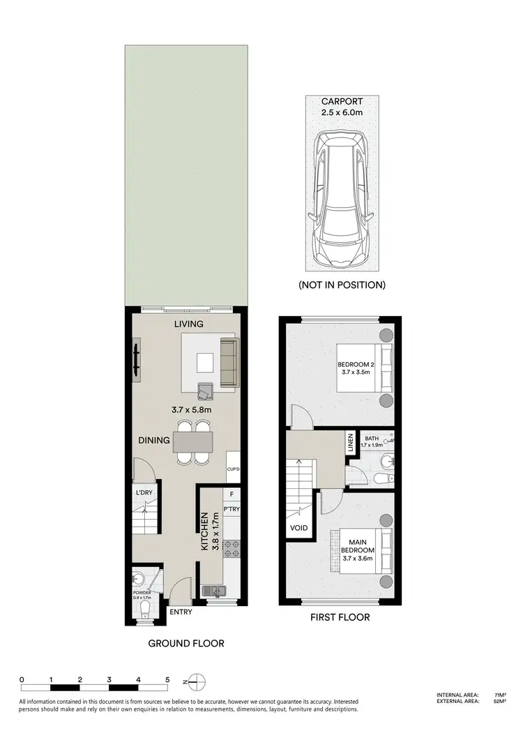 Floorplan of Homely townhouse listing, 13/21 Edgeworth David Avenue, Hornsby NSW 2077