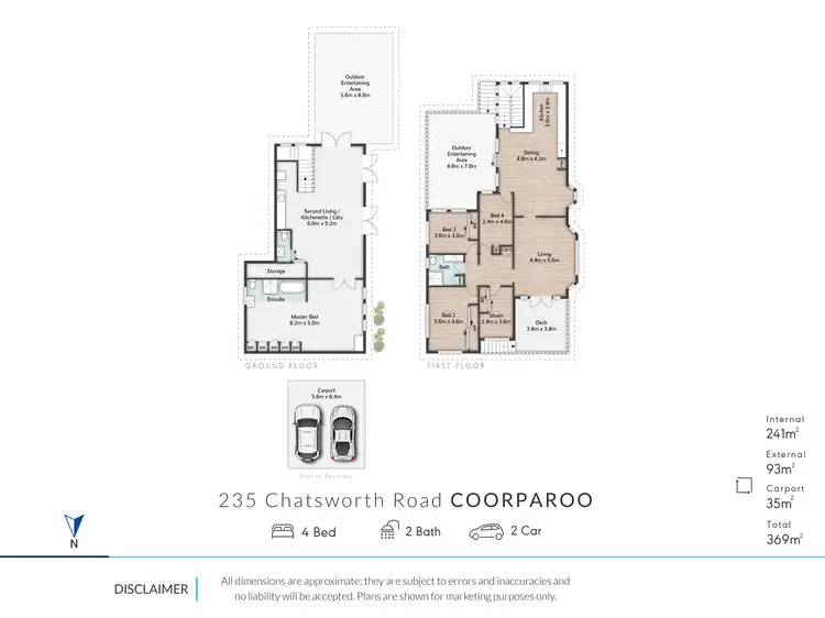 Floorplan of Homely house listing, 235 Chatsworth Road, Coorparoo QLD 4151