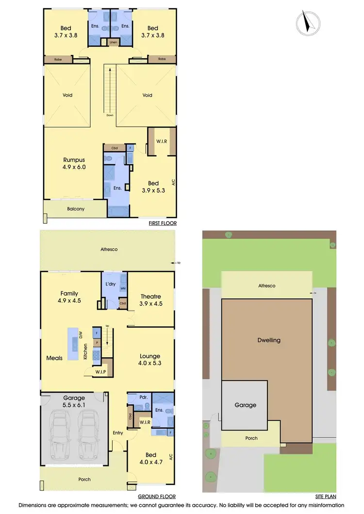 Floorplan of Homely house listing, 4 Mercury Circuit, South Morang VIC 3752