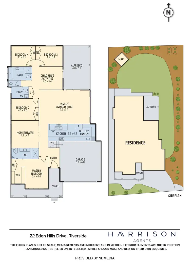 Floorplan of Homely house listing, 22 Eden Hills Drive, Riverside TAS 7250