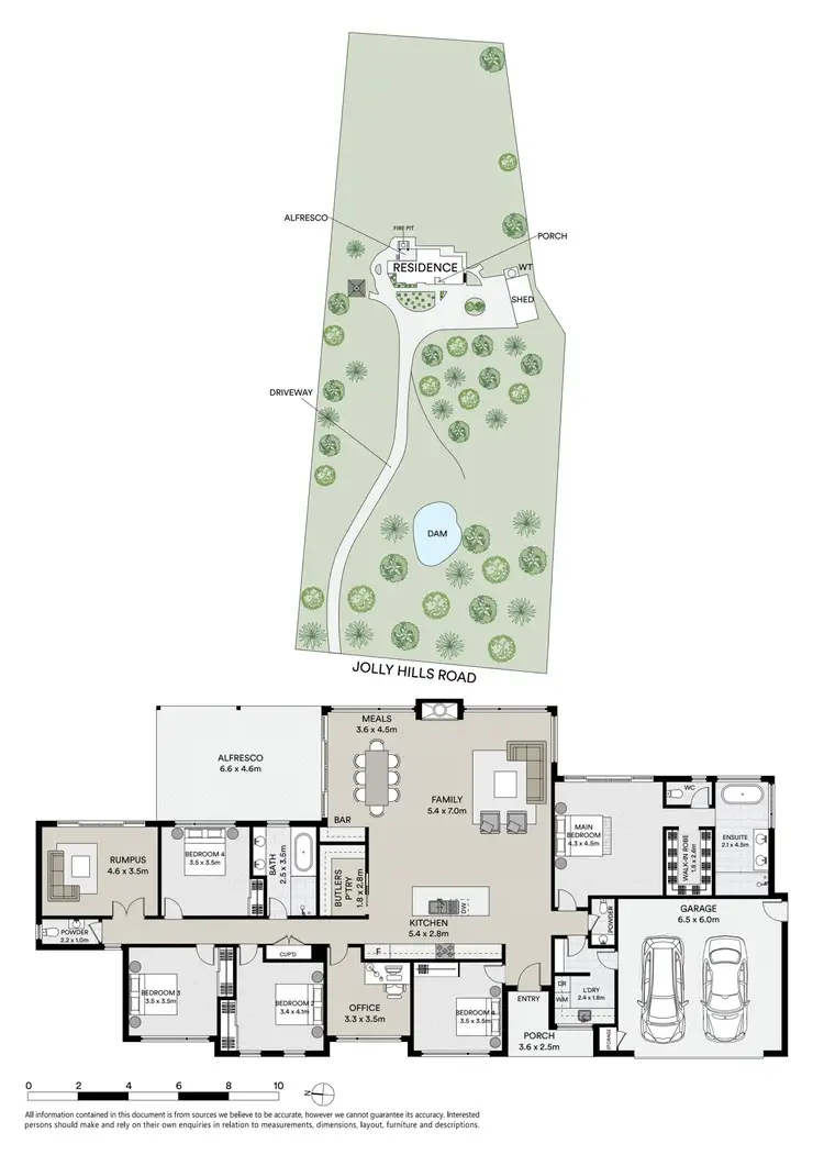 Floorplan of Homely house listing, 103 Jollys Hill Road, Smythes Creek VIC 3351
