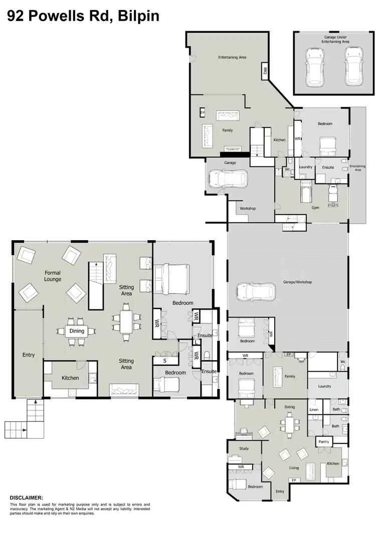 Floorplan of Homely rural property listing, 92 Powells Road, Bilpin NSW 2758