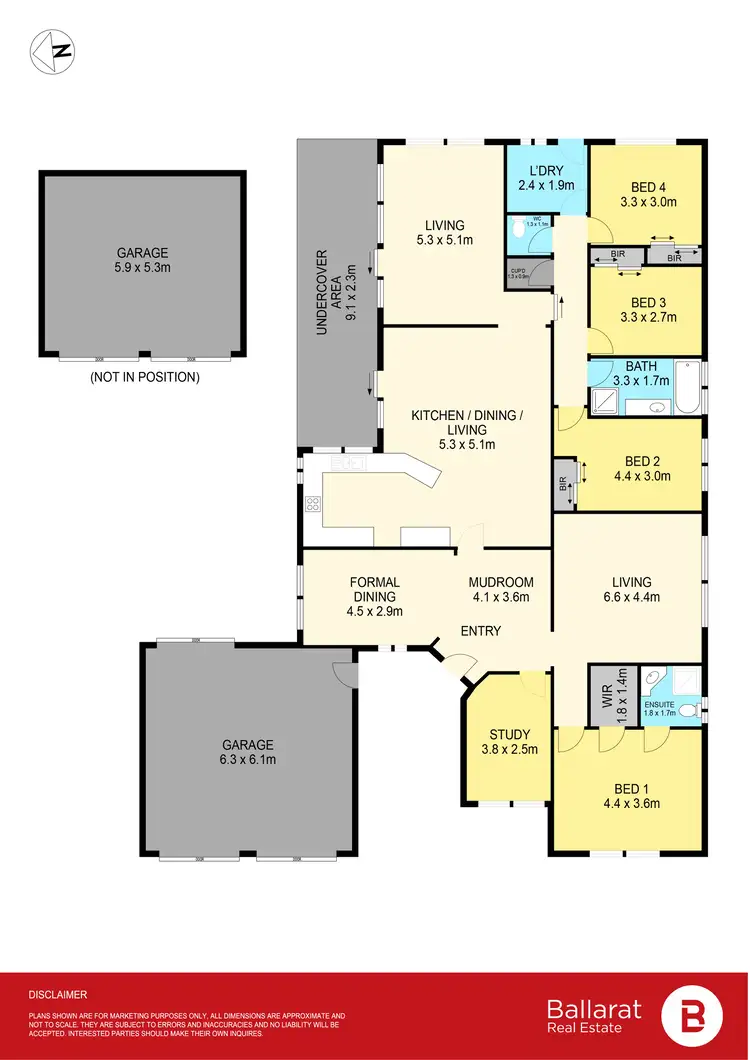 Floorplan of Homely house listing, 36 Arrandale Avenue, Alfredton VIC 3350