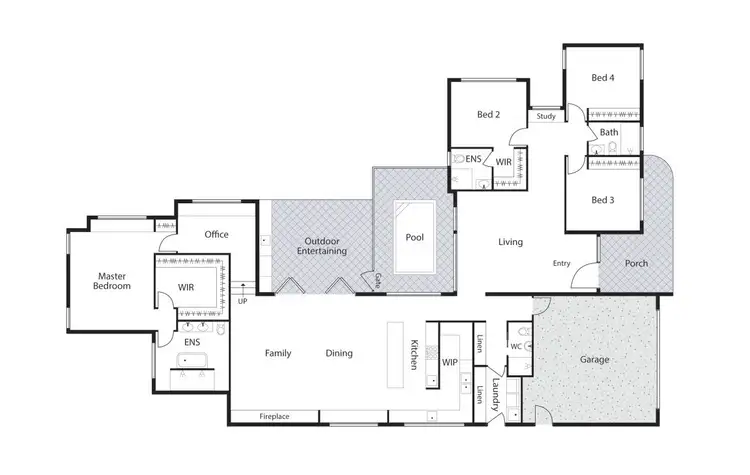 Floorplan of Homely house listing, 3 Gregson Place, Curtin ACT 2605