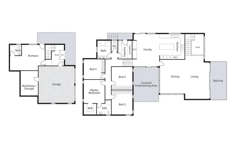 Floorplan of Homely house listing, 8 Richter Close, Fadden ACT 2904