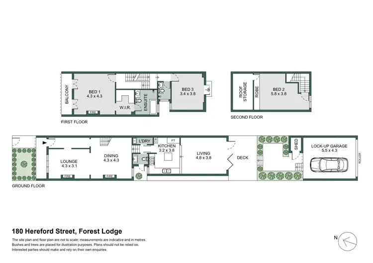 Floorplan of Homely house listing, 180 Hereford Street, Forest Lodge NSW 2037
