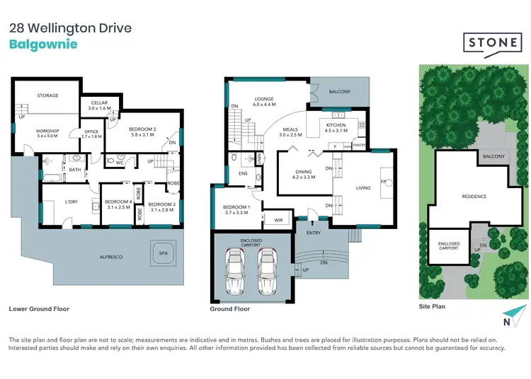 Floorplan of Homely house listing, 28 Wellington Drive, Balgownie NSW 2519