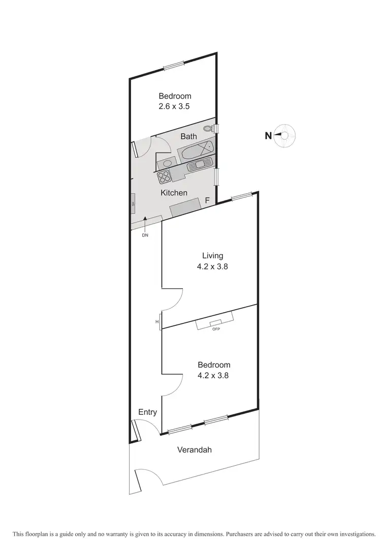 Floorplan of Homely apartment listing, 88A William Street, Balaclava VIC 3183
