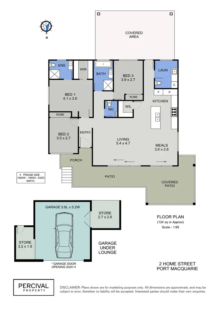 Floorplan of Homely house listing, 2 Home Street, Port Macquarie NSW 2444