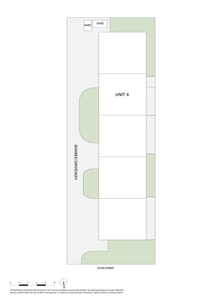 Floorplan of Homely unit listing, 4/215 Evan Street, South Mackay QLD 4740
