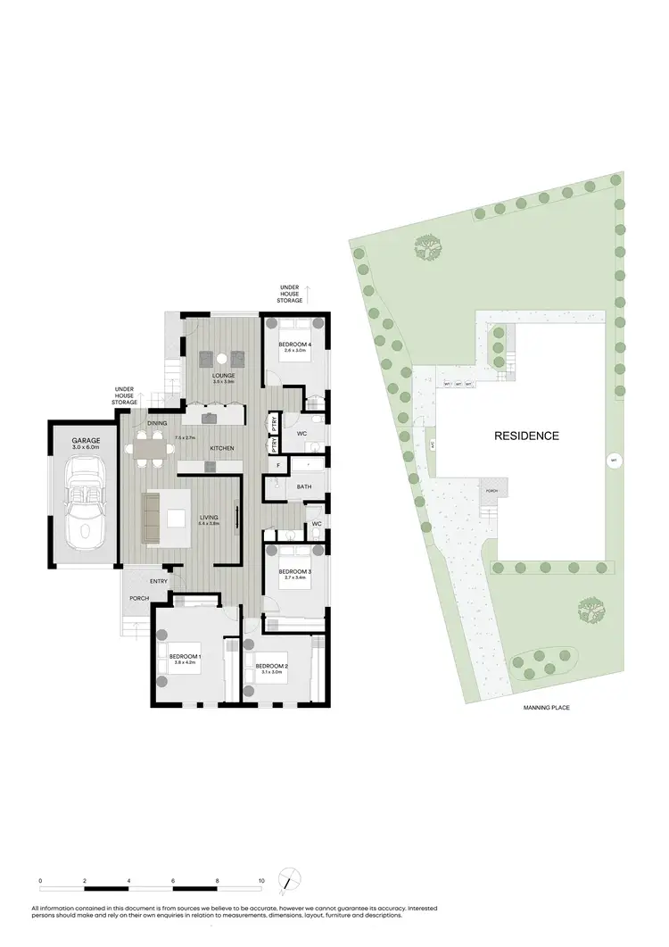 Floorplan of Homely house listing, 9 Manning Place, Seven Hills NSW 2147