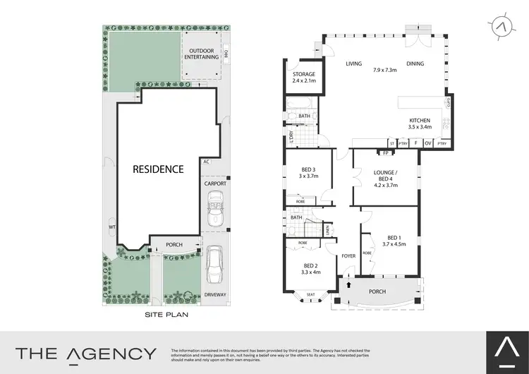 Floorplan of Homely house listing, 46 First Avenue, Rodd Point NSW 2046
