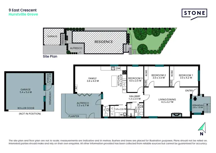 Floorplan of Homely house listing, 9 East Crescent, Hurstville Grove NSW 2220