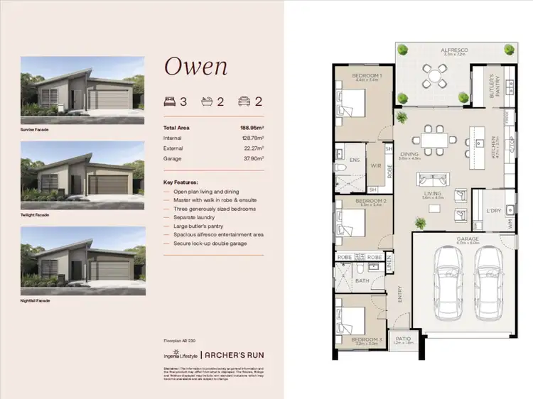Floorplan of Homely retirement listing, Owen/27 Wyee Road, Morisset NSW 2264