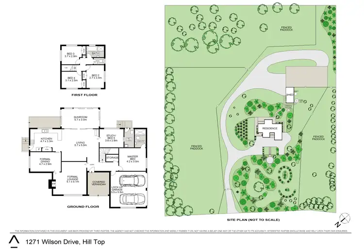 Floorplan of Homely rural property listing, 1271 Wilson Drive, Hill Top NSW 2575