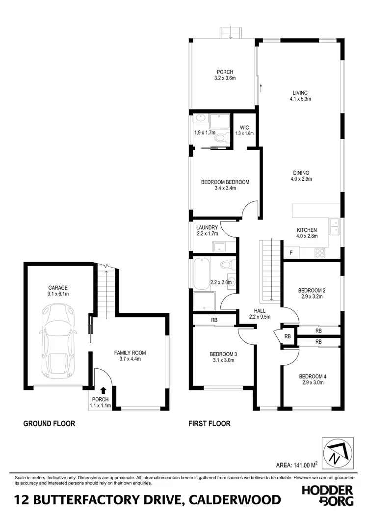 Floorplan of Homely house listing, 12 Butterfactory Drive, Calderwood NSW 2527