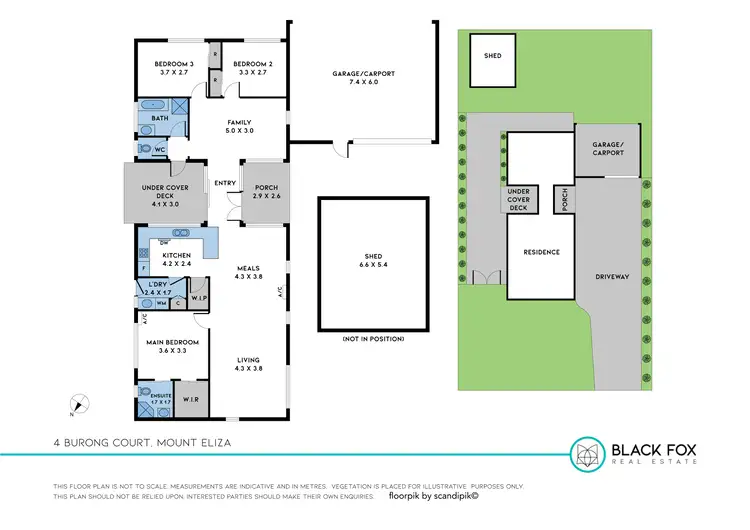 Floorplan of Homely house listing, 4 Burong Court, Mount Eliza VIC 3930