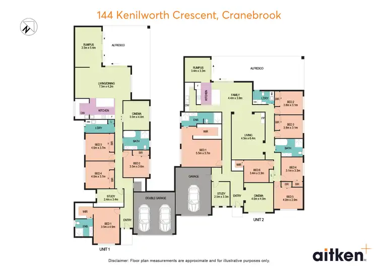 Floorplan of Homely rural property listing, 144 Kenilworth Crescent, Cranebrook NSW 2749