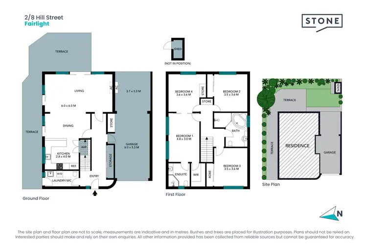 Floorplan of Homely townhouse listing, 2/8 Hill Street, Fairlight NSW 2094