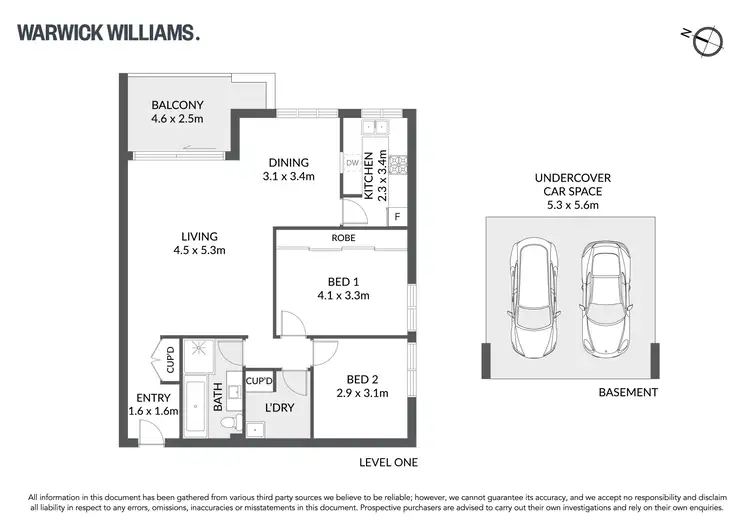 Floorplan of Homely apartment listing, 13/9 Napier Street, Drummoyne NSW 2047