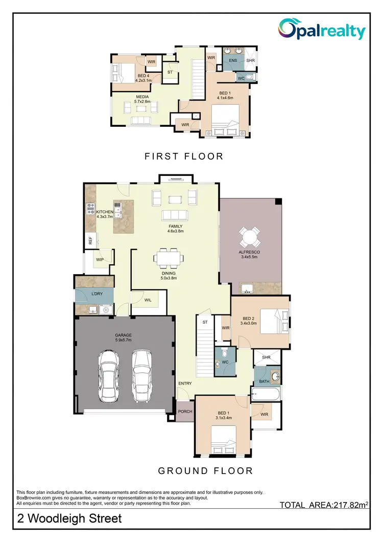 Floorplan of Homely house listing, 2 Woodleigh Street, Golden Bay WA 6174