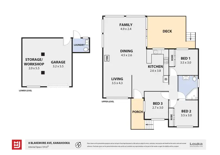 Floorplan of Homely house listing, 8 Blakemore Avenue, Kanahooka NSW 2530