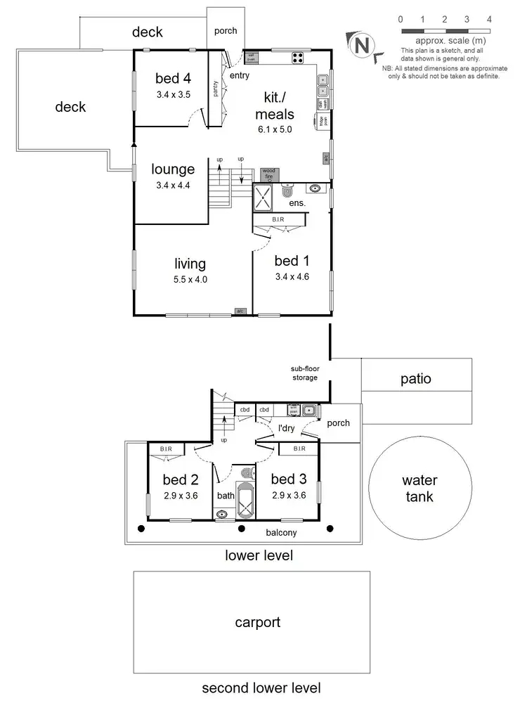 Floorplan of Homely house listing, 5 Selby-Aura Road, Selby VIC 3159