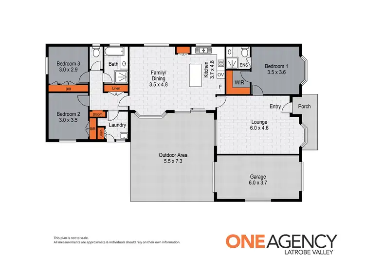Floorplan of Homely house listing, 66 Park Lane, Traralgon VIC 3844