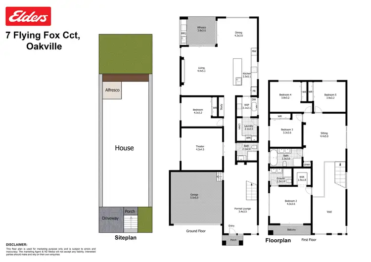 Floorplan of Homely house listing, 7 Flying Fox Circuit, Oakville NSW 2765