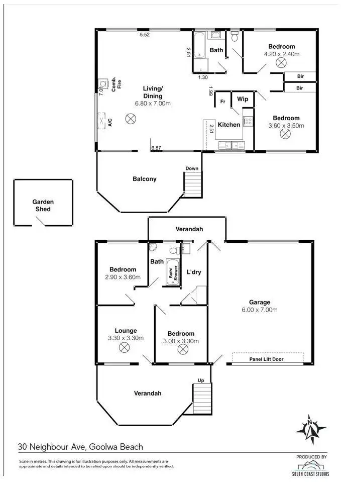 Floorplan of Homely house listing, 30 Neighbour Avenue, Goolwa Beach SA 5214