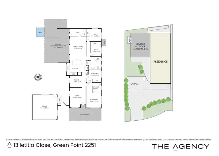 Floorplan of Homely house listing, 13 Letitia Close, Green Point NSW 2251