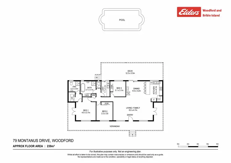 Floorplan of Homely rural property listing, 79-91 Montanus Drive, Woodford QLD 4514