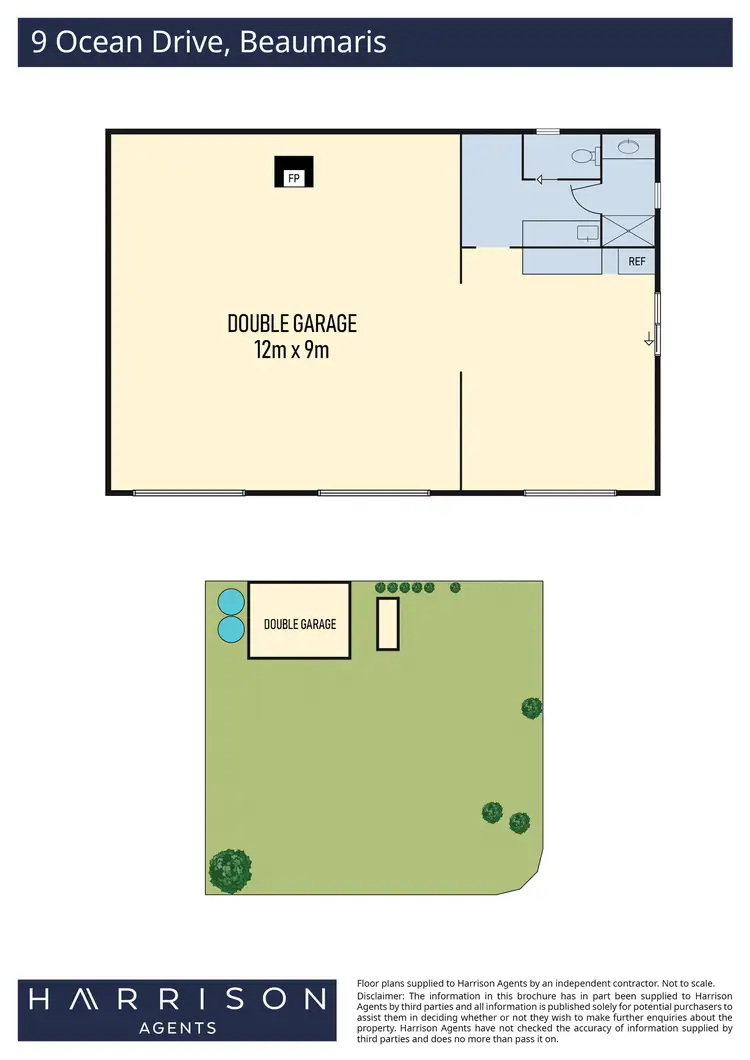 Floorplan of Homely land listing, 9 Ocean Drive, Beaumaris TAS 7215