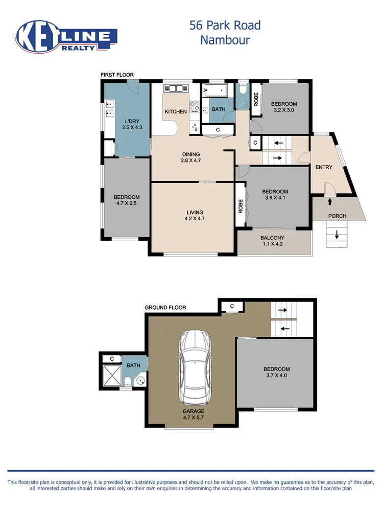 Floorplan of Homely house listing, 56 Park Road, Nambour QLD 4560